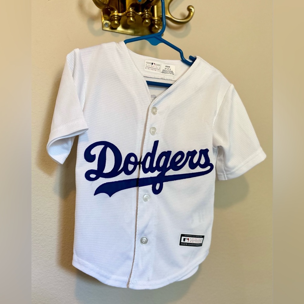 Toddler Dodgers baseball Jersey 2T